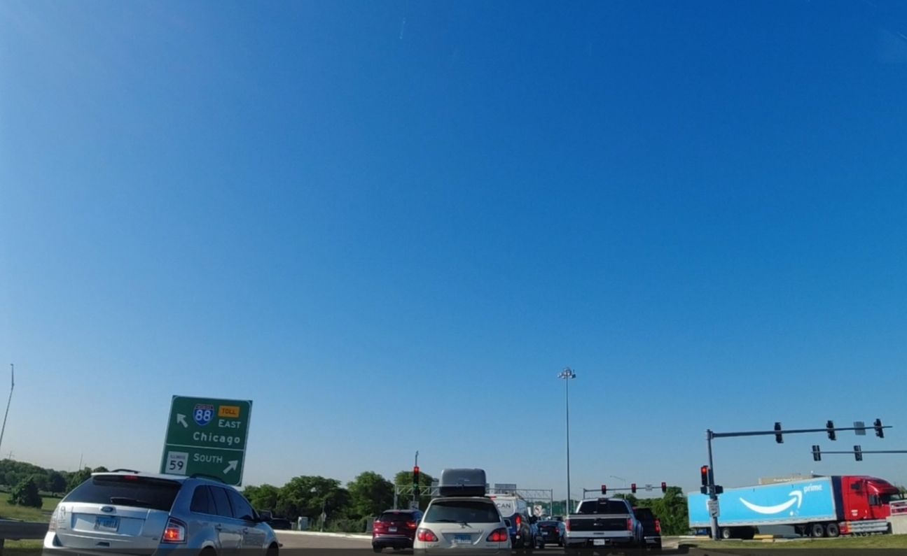 美国公路pov 伊利诺伊州 芝加哥都会区 内珀维尔市 伊利诺伊州59号州