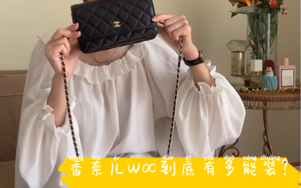 香奈儿woc 容量到底有多大?哔哩哔哩bilibili