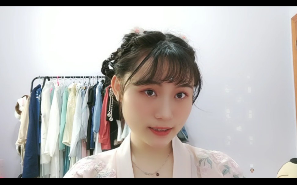 【拾欢】无发包短发汉服发型教程_哔哩哔哩 (゜-゜)つロ 干杯~-bili