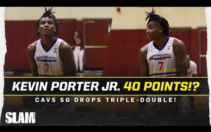 骑士队kevinporterjr野球场狂砍40分