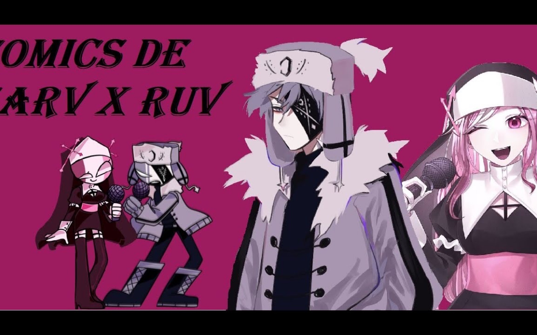 【fnf同人图合集】sarv x ruv(看简介,谢谢)