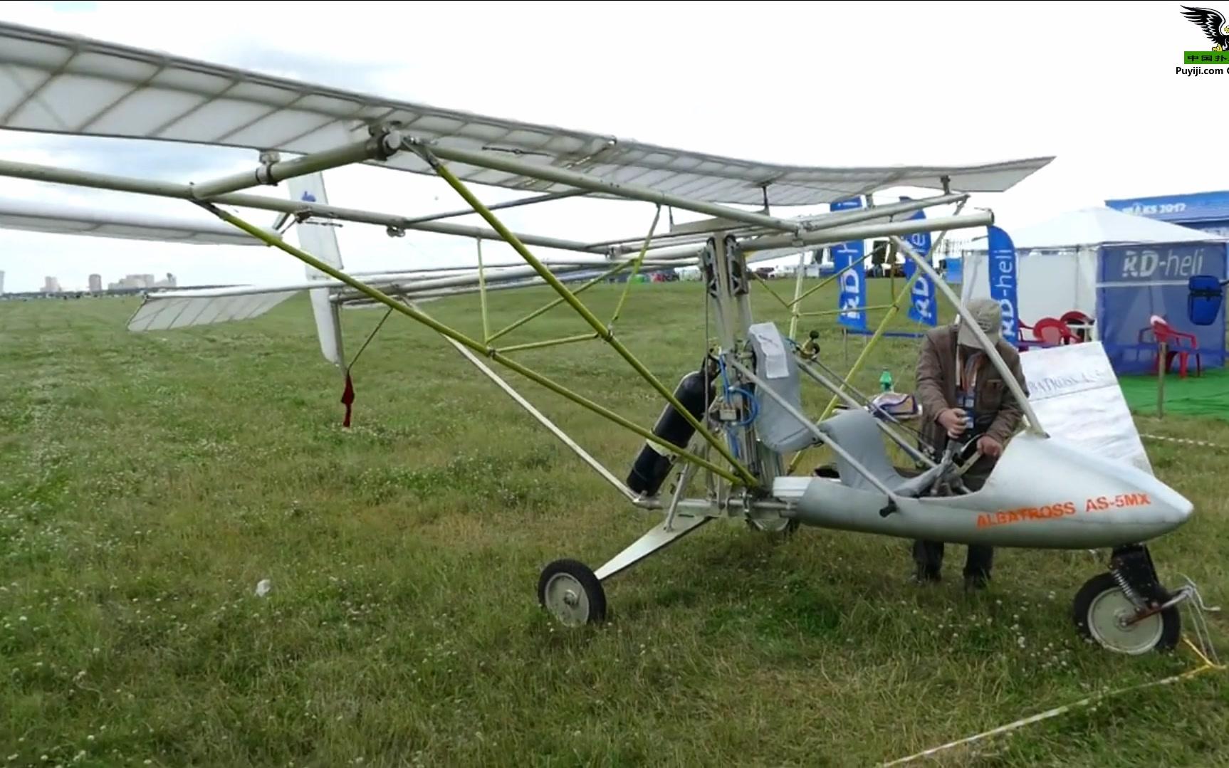 载人扑翼机展览albatrossas5mx