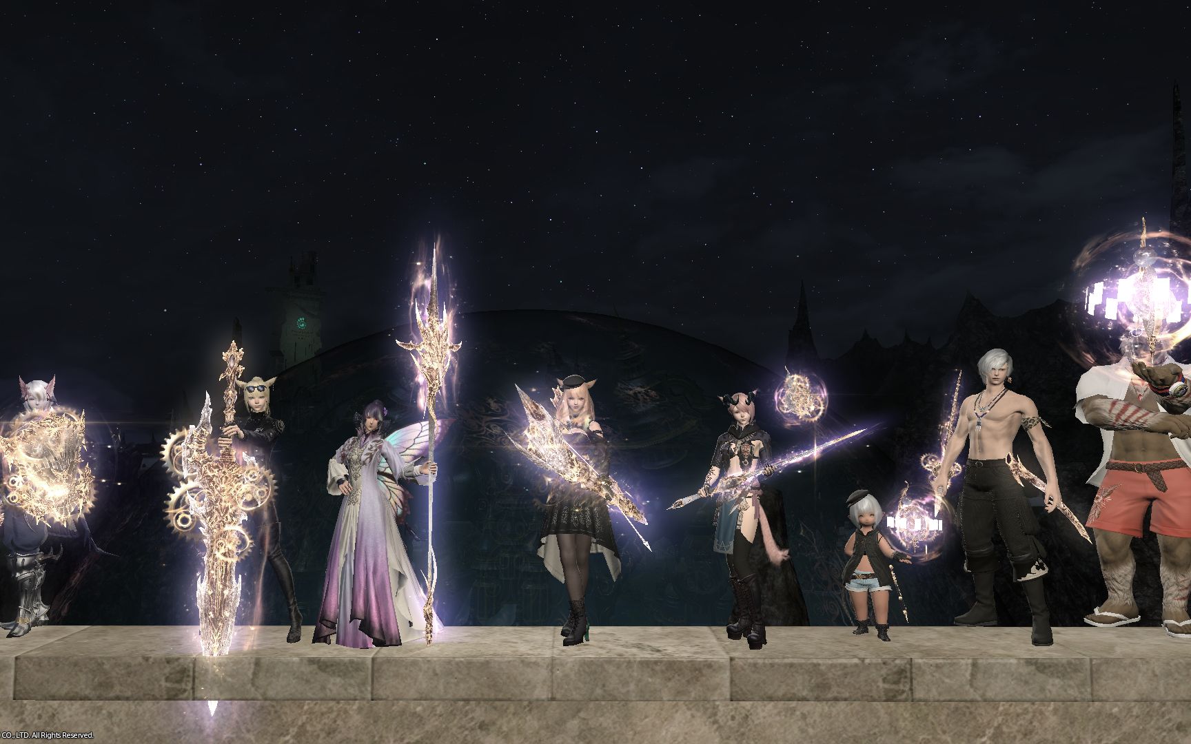 【ff14】绝亚白魔视角-黑骑白学侍龙机赤-0905
