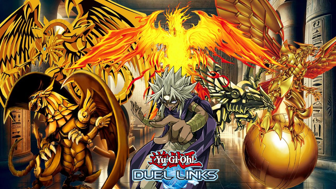 【游戏王决斗链接】#217 太阳神的翼神龙 拉的特殊效果,黄金不死鸟!