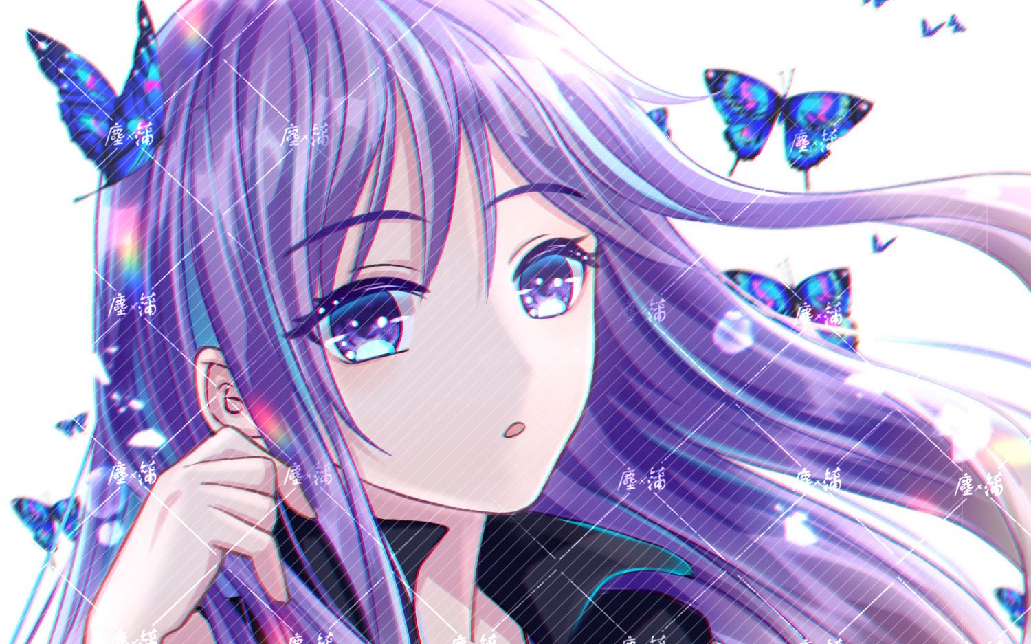 【天灾之下|零】blingbling的头像绘制过程