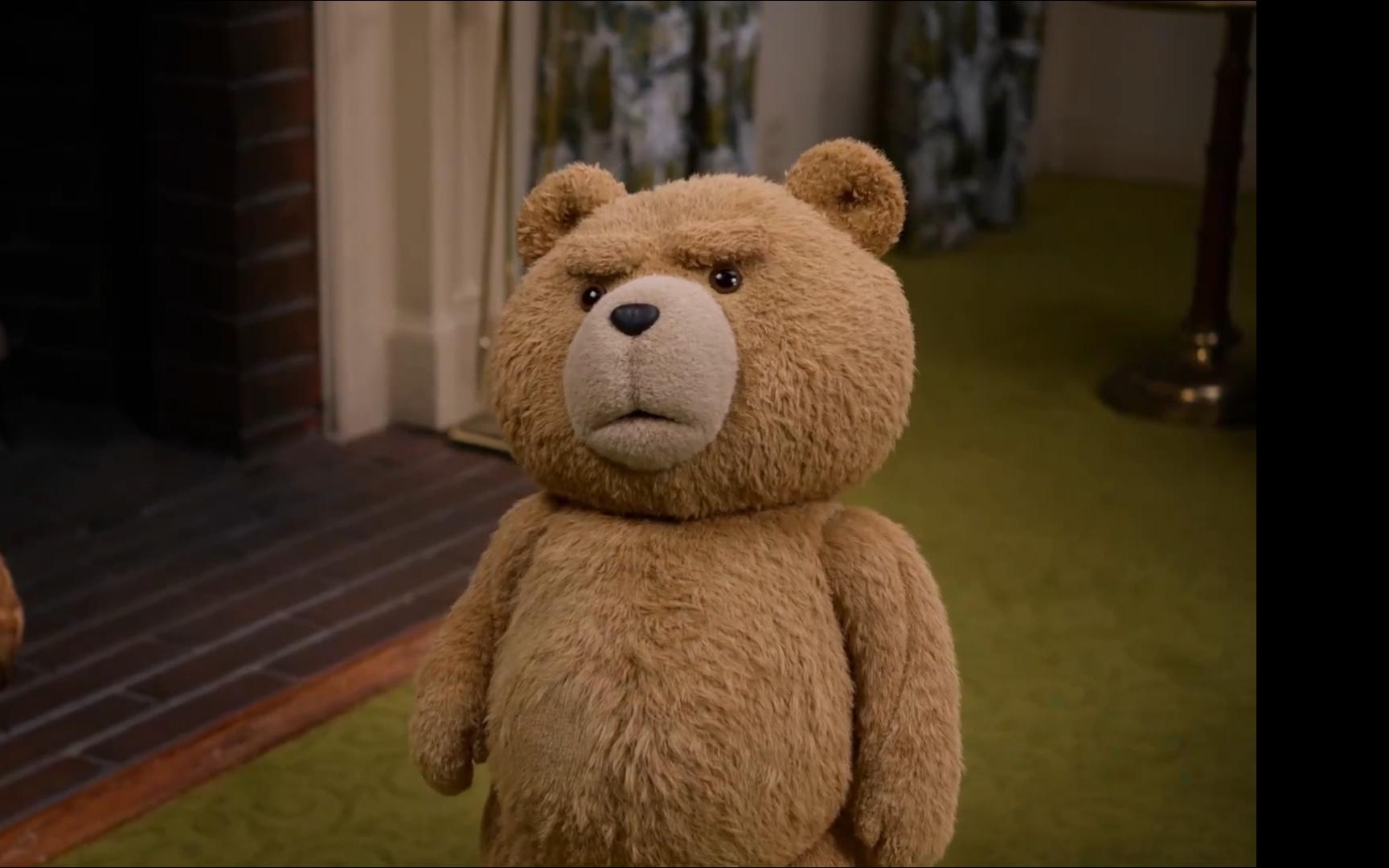 泰迪熊电影头像西装图片