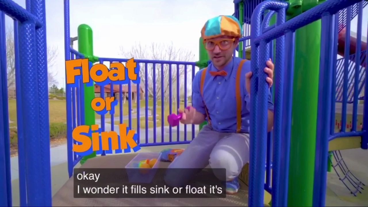 [图]Learn with Blippi：一起来学“沉浮”的小知识和超多实用单词