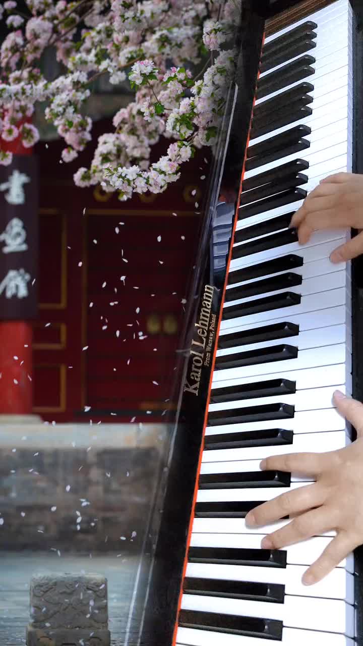 不谓侠钢琴曲钢琴卡罗尔莱曼钢琴不谓侠古风古风歌曲dou小助手