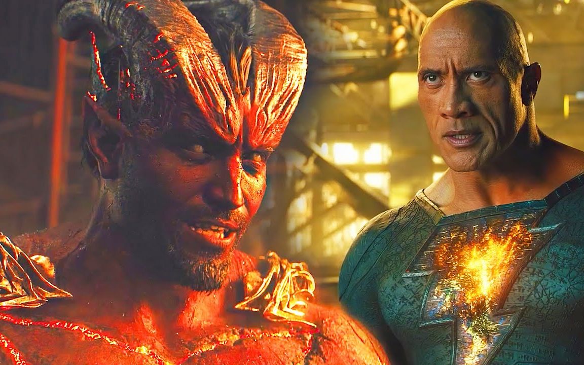 《黑亚当》2022最新科幻大片,超能力巔峰决战,燃爆炸裂