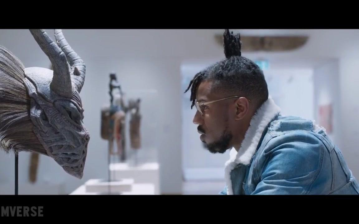 [图]【《黑豹》“杀人魔头埃里克”抢劫博物馆片段 Black Panther (2018) - Museum Scene HD _ FilmVerse】