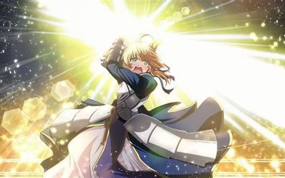 saber:胜利之剑从不对人专砍圣杯