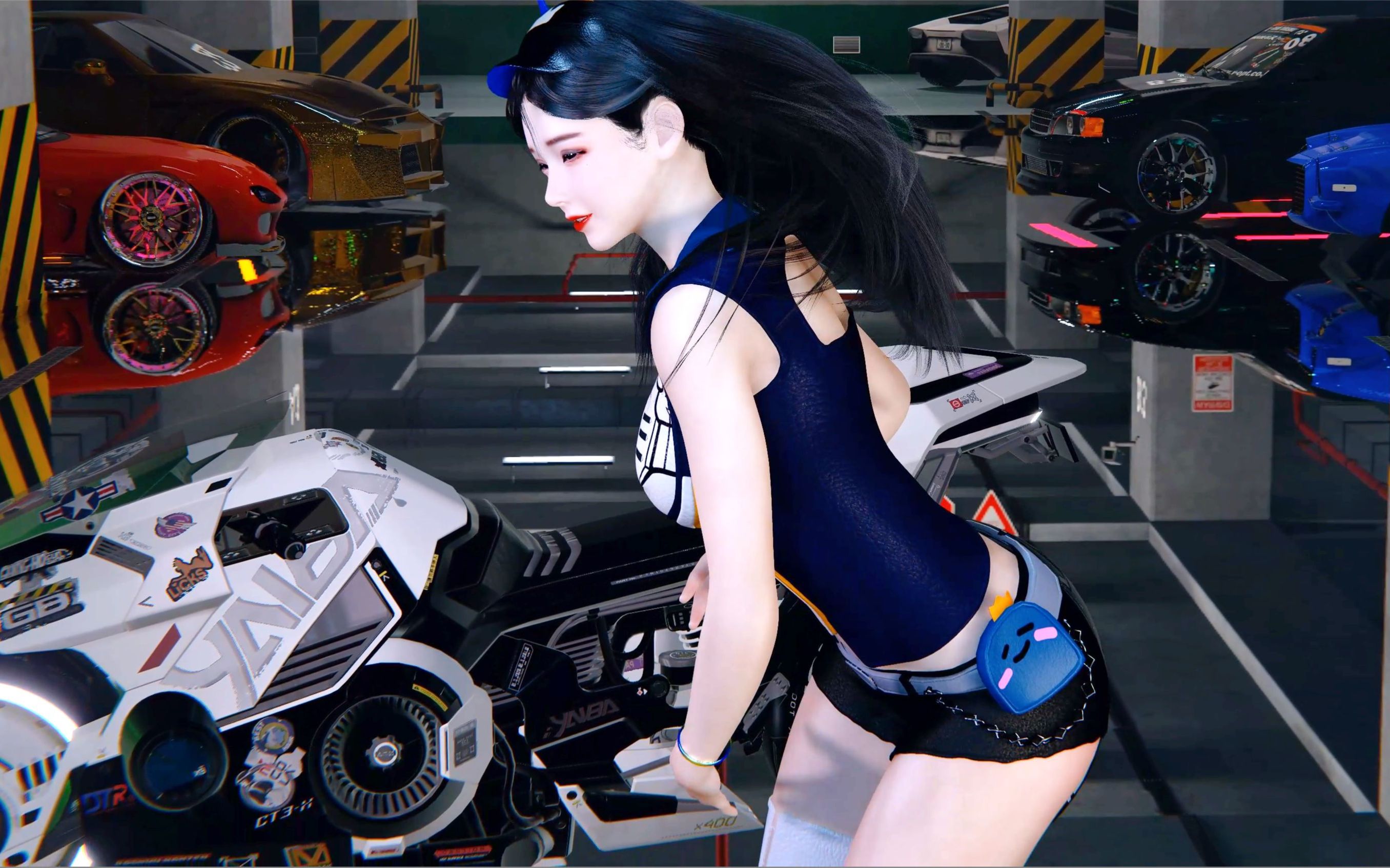 超逼真写实的游戏vam,捏个大美女跳舞啦!