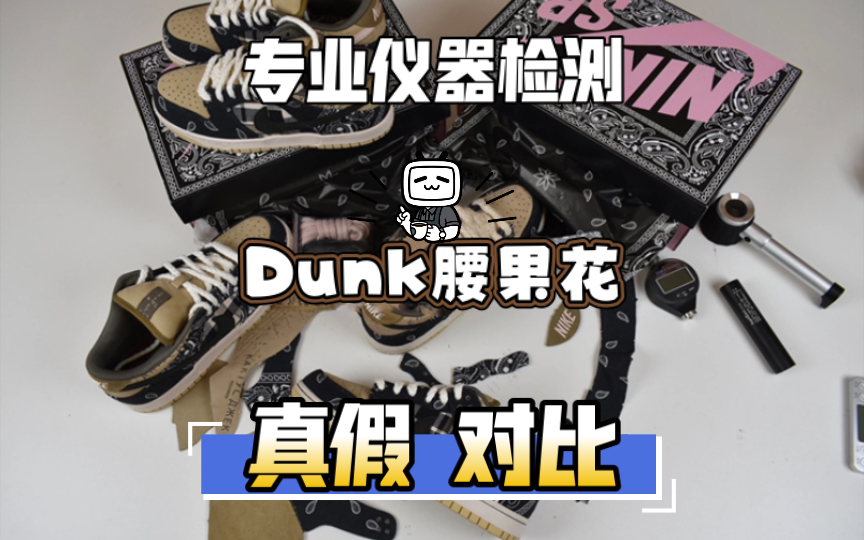 【真假对比】DUNK腰果花,细节点很多,莆田鞋做工到底怎么样?NIKE越来越拉垮了吗?哔哩哔哩bilibili