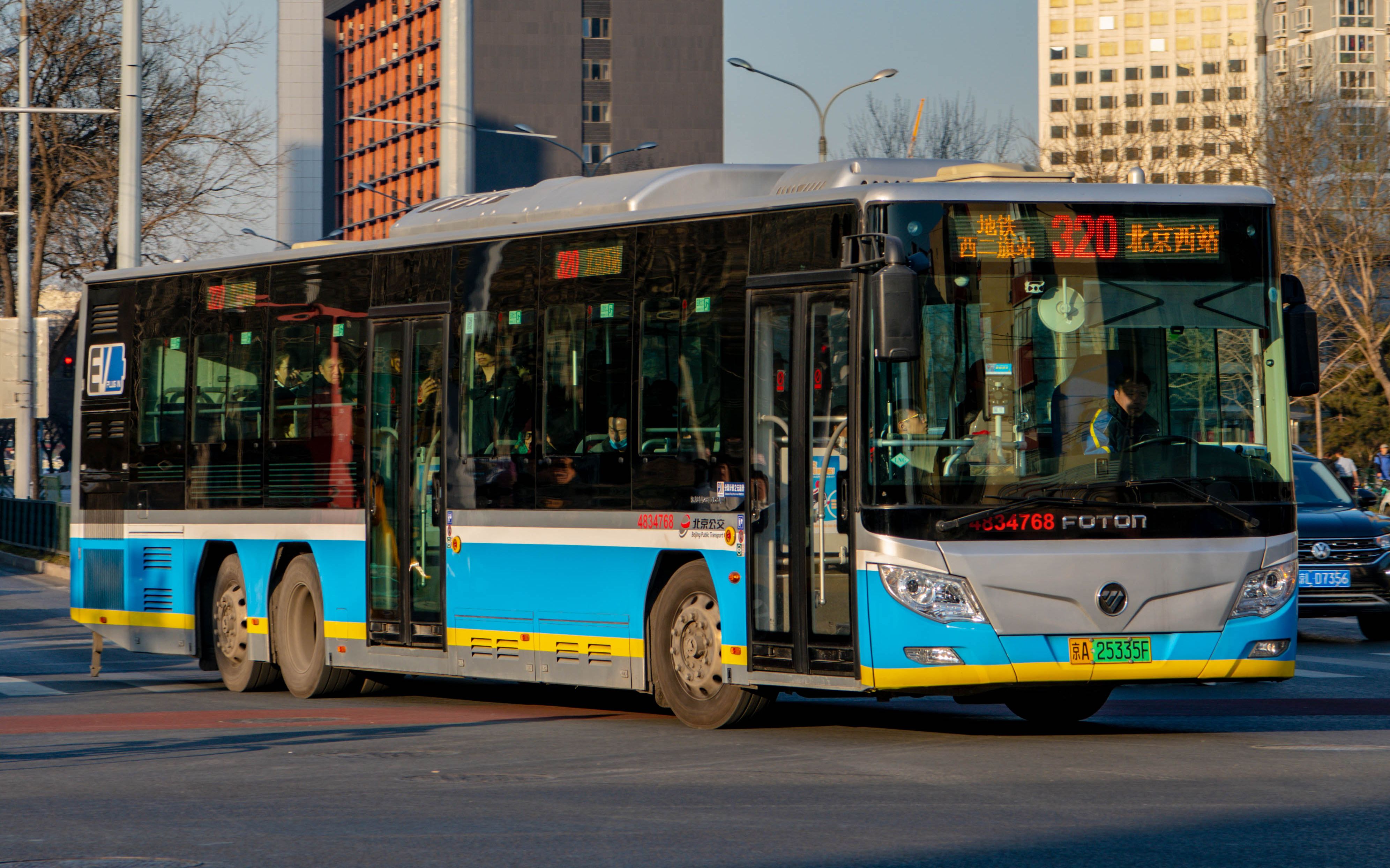 南北向站站乐换车后纪念320路北京西站地铁西二旗站全程前方原速pov