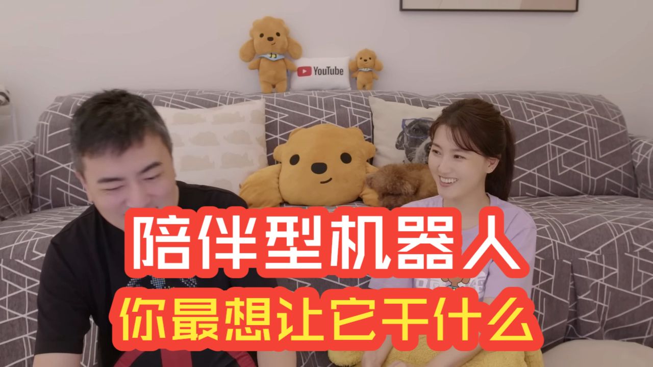 2027每人一台陪伴型机器人 你最想让它干什么？ | 老高与小茉