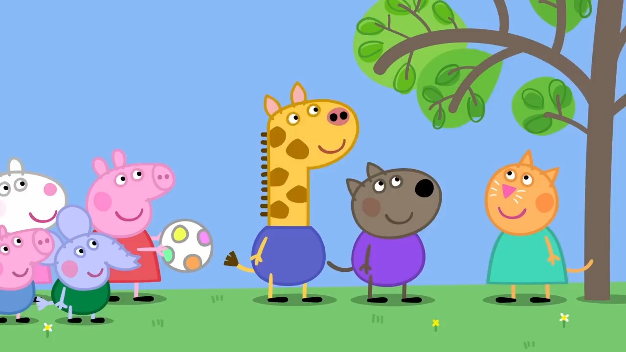 Peppa Pig小猪佩奇英文原版  Gerald Giraffe(每日更新)哔哩哔哩bilibili