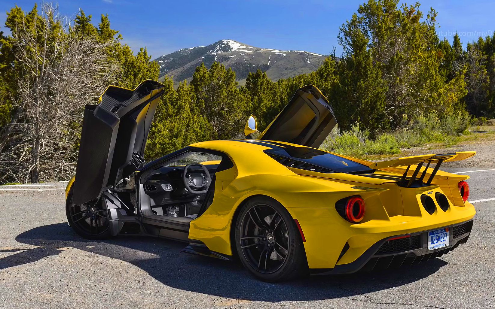 售价340万rmb限量1350台2017福特gt超帅气声浪集锦