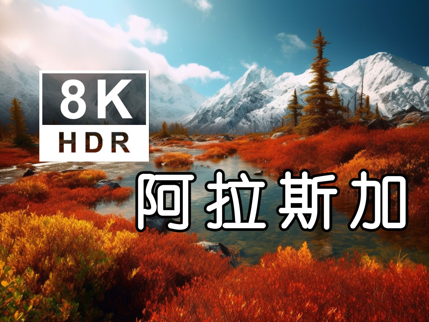 [图]8K臻彩 HDR 60fps 阿拉斯加 美国最后的边疆