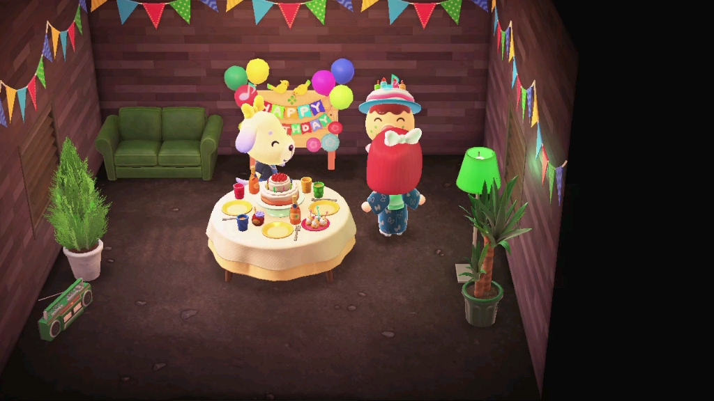 【动森】小动物们生日的瞬间