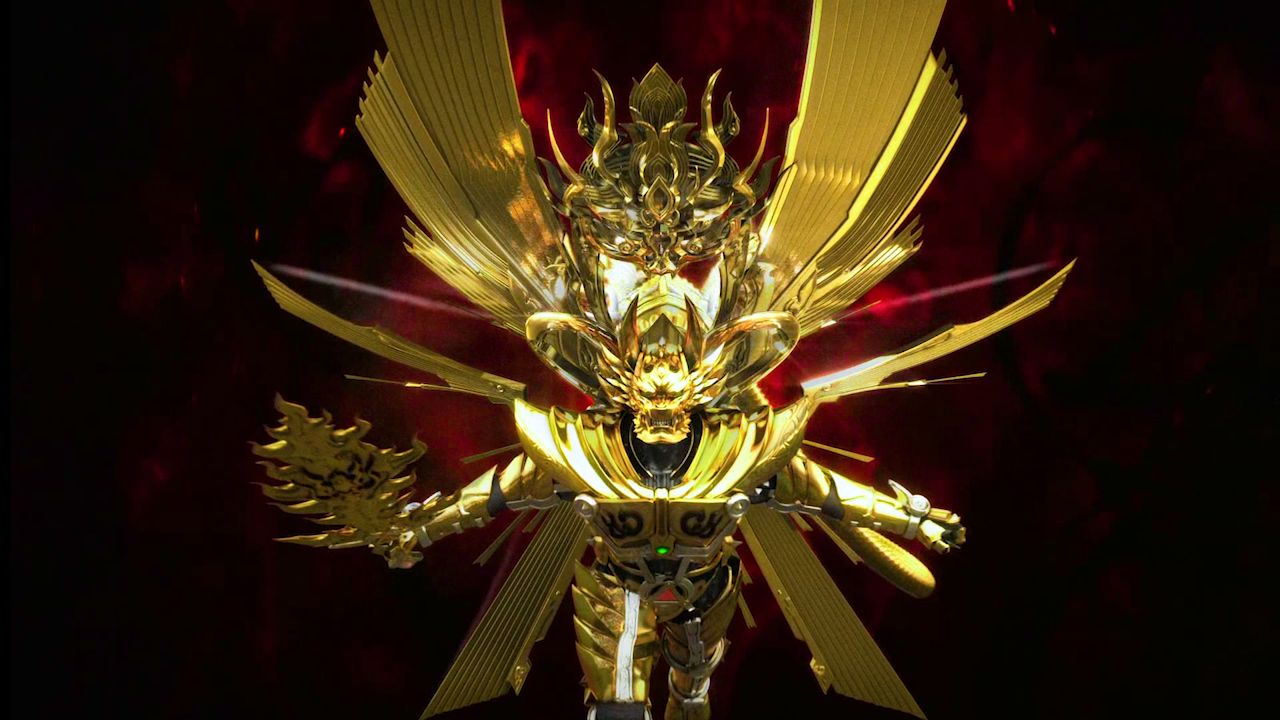 红色安魂曲:钢牙借助英灵的力量,钢牙首次变身龙阵牙狼!