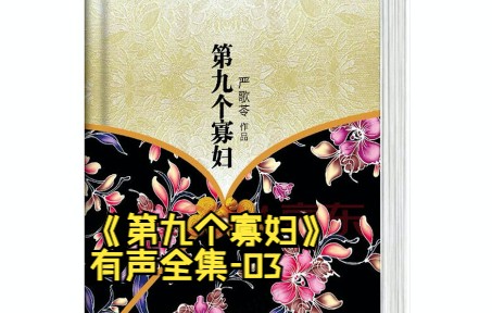 「有声书」《第九个寡妇》小说全集03.一部女人的史诗哔哩哔哩bilibili