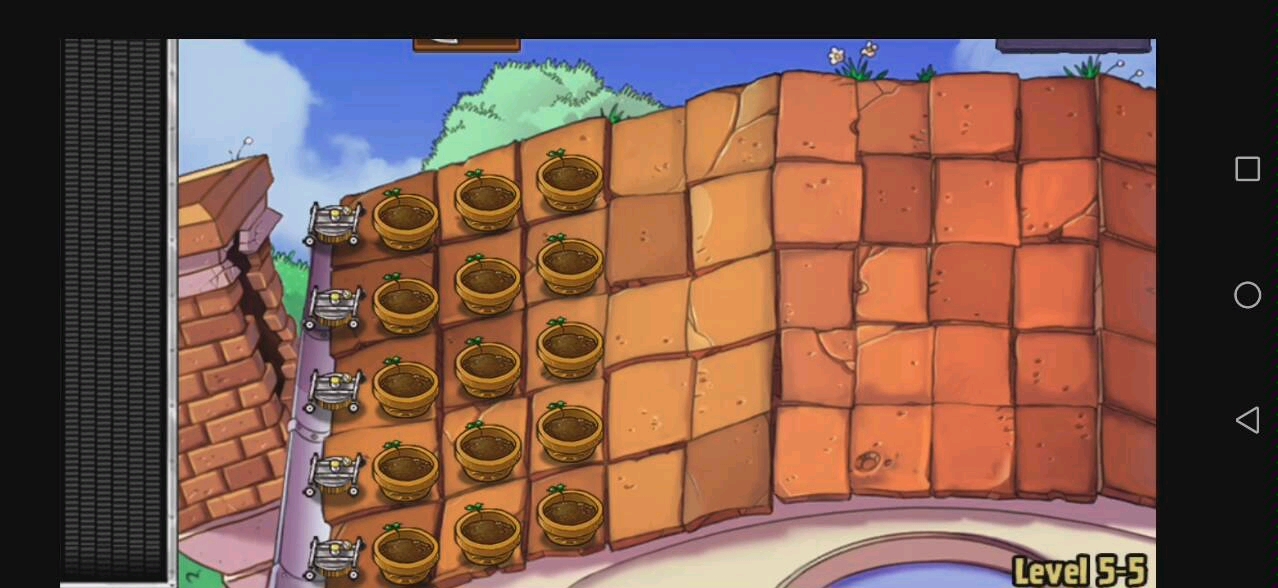 植物大战僵尸 屋顶食人花传送带模式