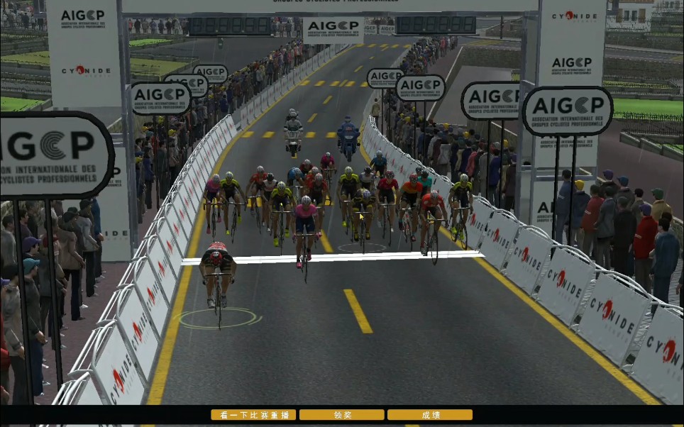 【佳洁四眼鱼】 职业自行车队经理 Pro Cycling Manager PCM 澳大利亚国家锦标赛大组赛 小将突围+跟住主集团+冲刺获第四哔哩哔哩bilibili