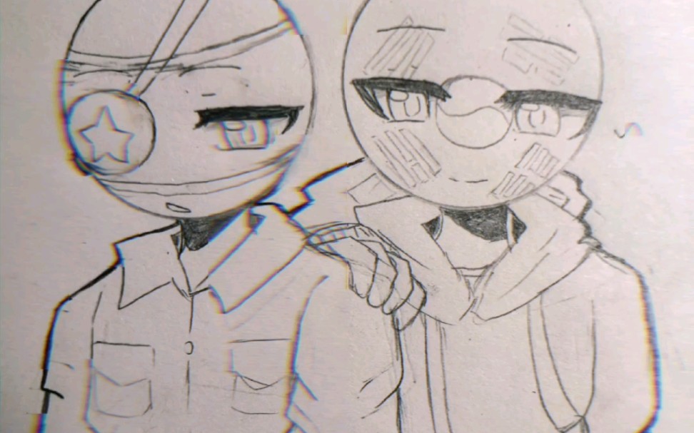 countryhumans/韩朝/旧图重绘/论我的龟速进步史