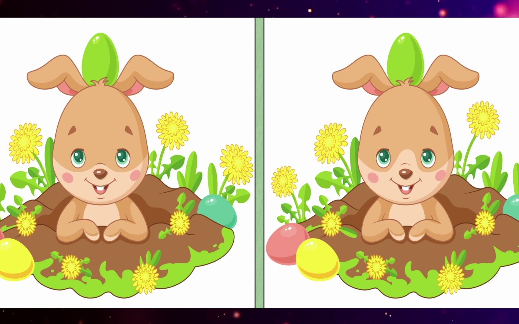 60秒大家一起来找茬——小兔挖洞