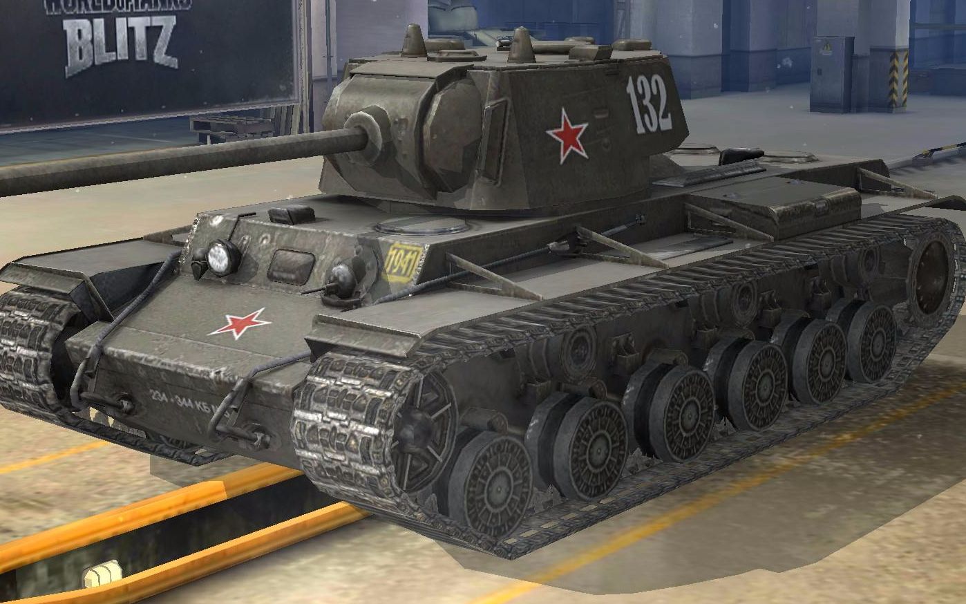 【wotb】苏维埃bgm加成后的kv-1坦克