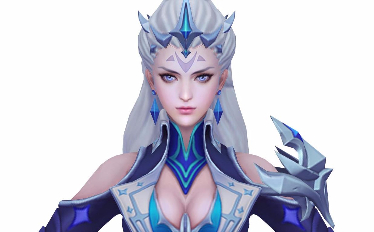 【王者荣耀】露娜新模型快速预览 安利rwby weiss打斗剪辑