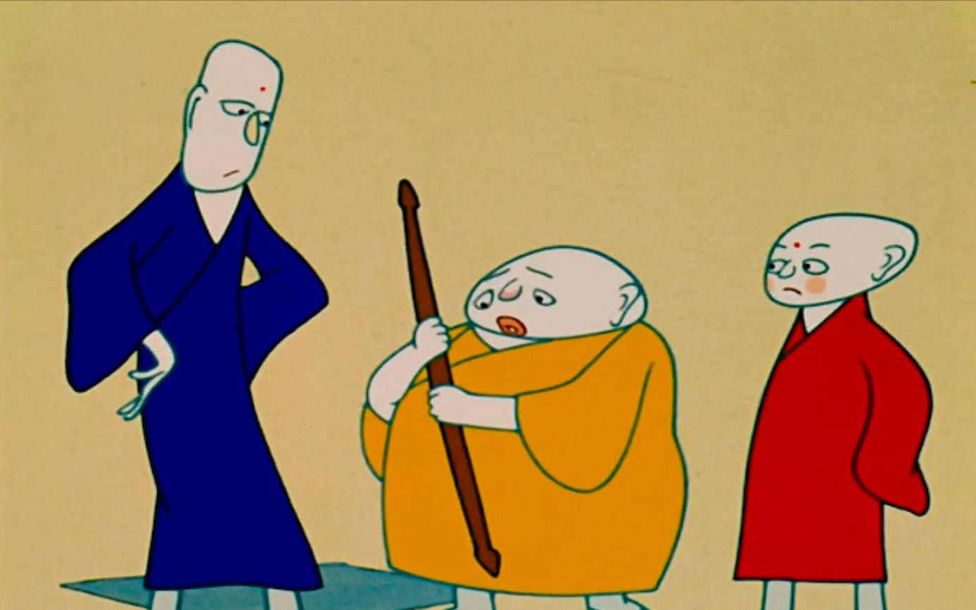 经典国产动画片《三个和尚》