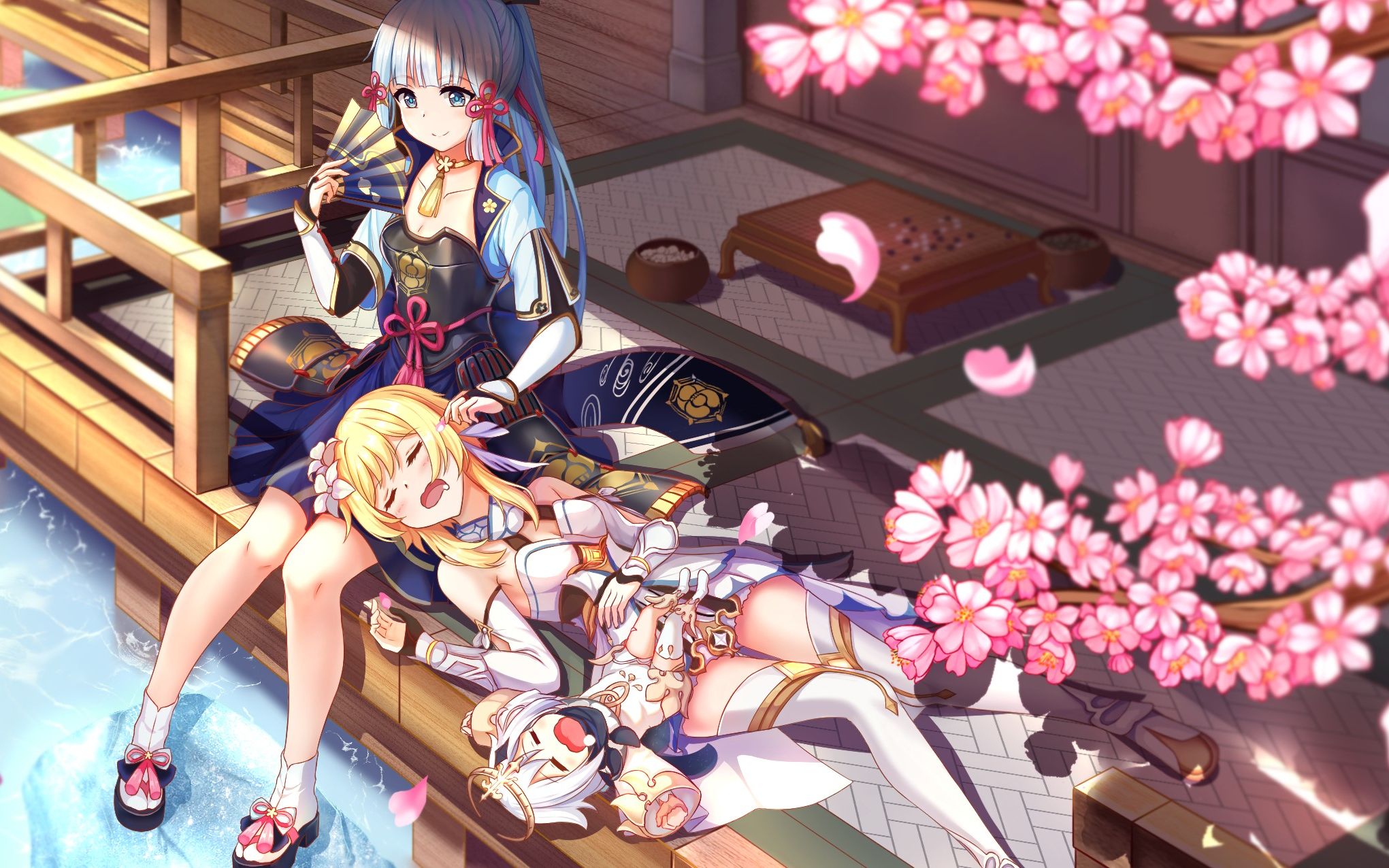 【原神】(万叶/行秋/班尼特/菲谢尔)全四星武器满星过深渊12全层