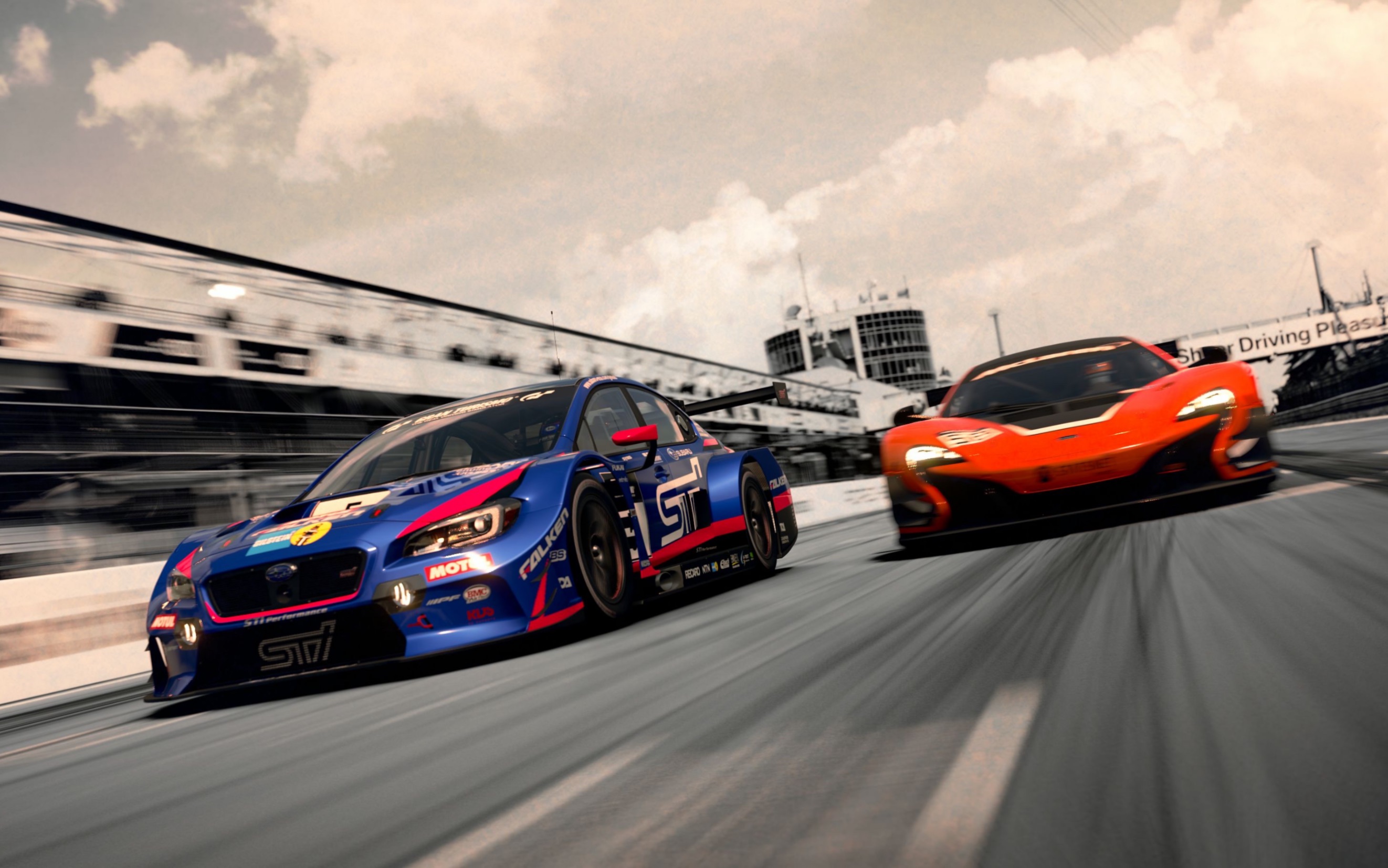 gt7 线上精彩缠斗 空油冲线