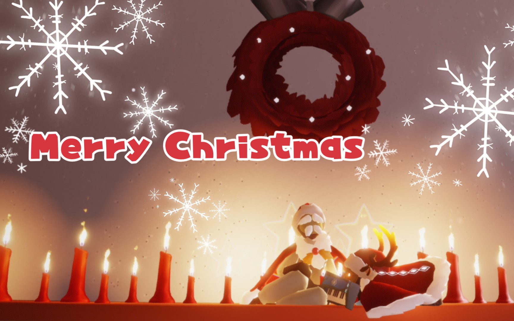 sky光遇圣诞乐wewishyouamerrychristmas铃儿响叮当