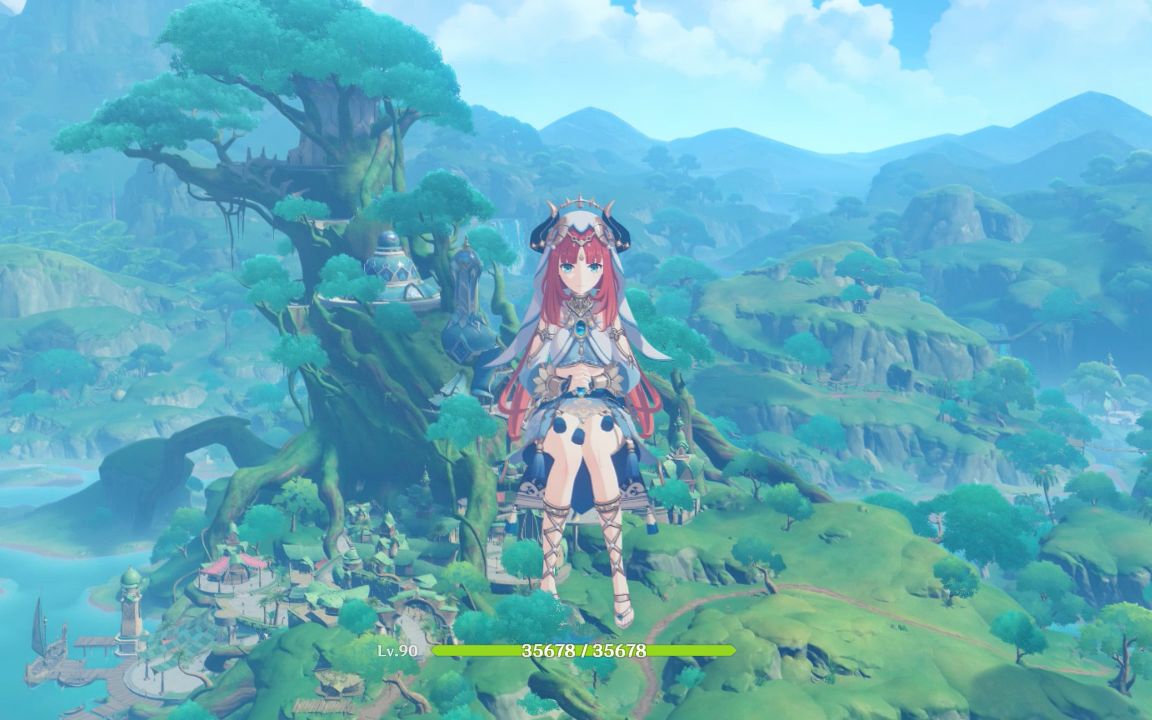 【原神】巨大化妮露探索须弥!