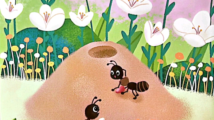 儿童绘本故事|《团结的蚂蚁家族》