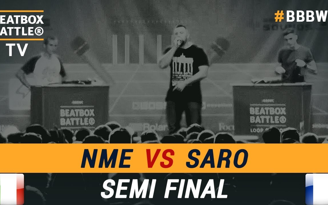 [图]NME vs Saro - 设备组半决赛 - 第五届BEATBOX世界锦标赛