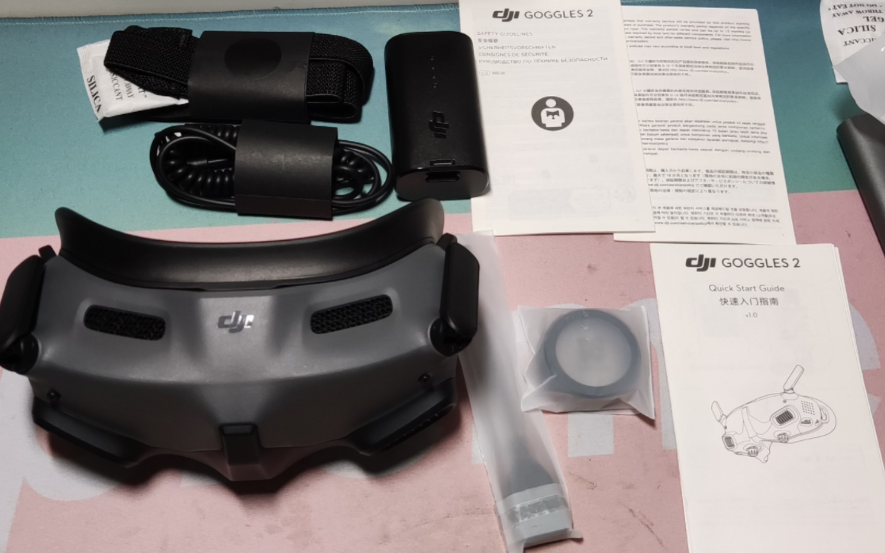 大疆goggles2眼镜开箱
