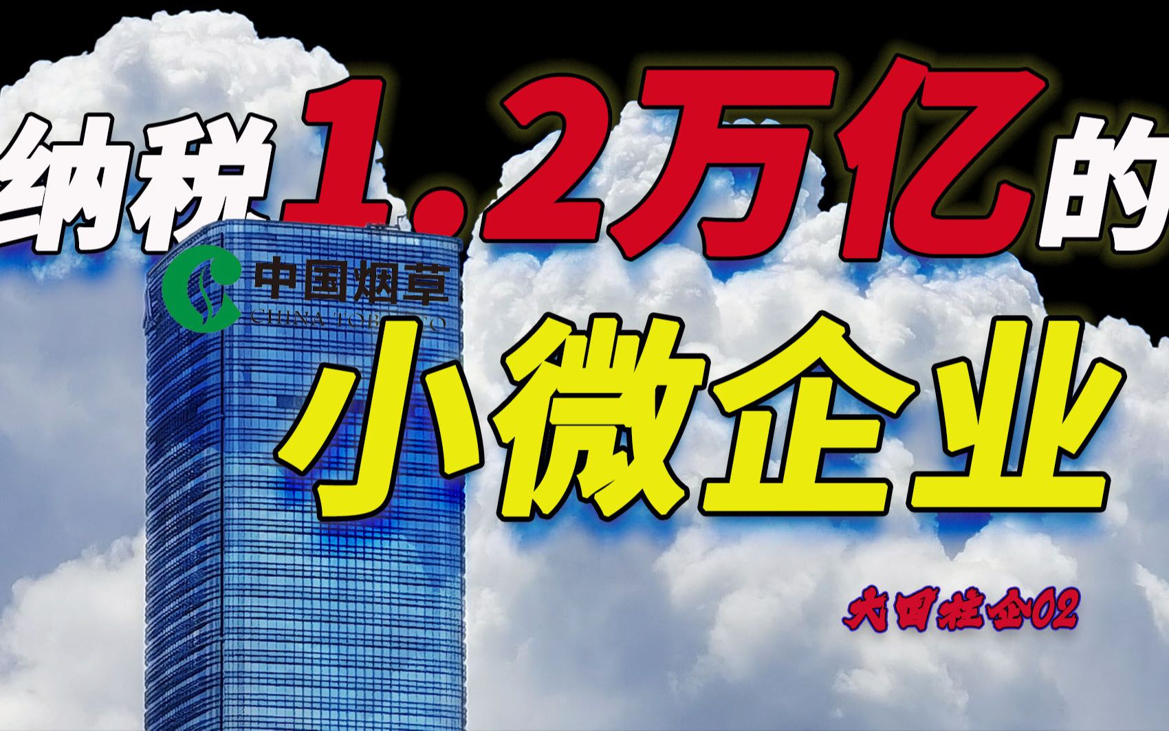 什么小微企业一年纳税1.2万亿?【大国柱企02】哔哩哔哩bilibili