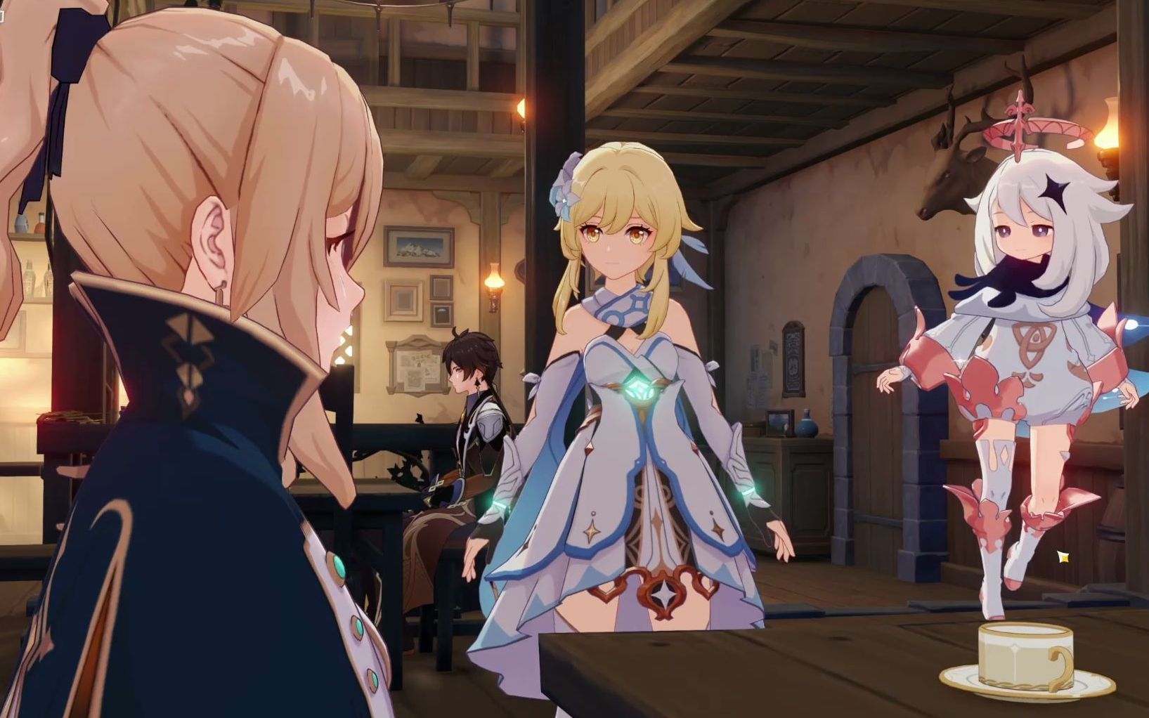 【原神剧情】曲生酌微梦活动剧情(第二天,琴,丽莎,钟离)