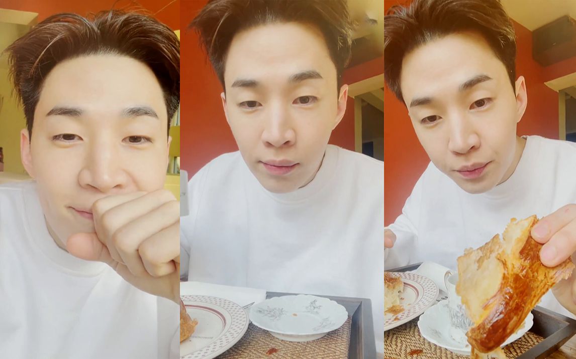 【电台中字】220224 刘宪华喊你起床一起吃早餐啦～ | vlive直播_哔哩