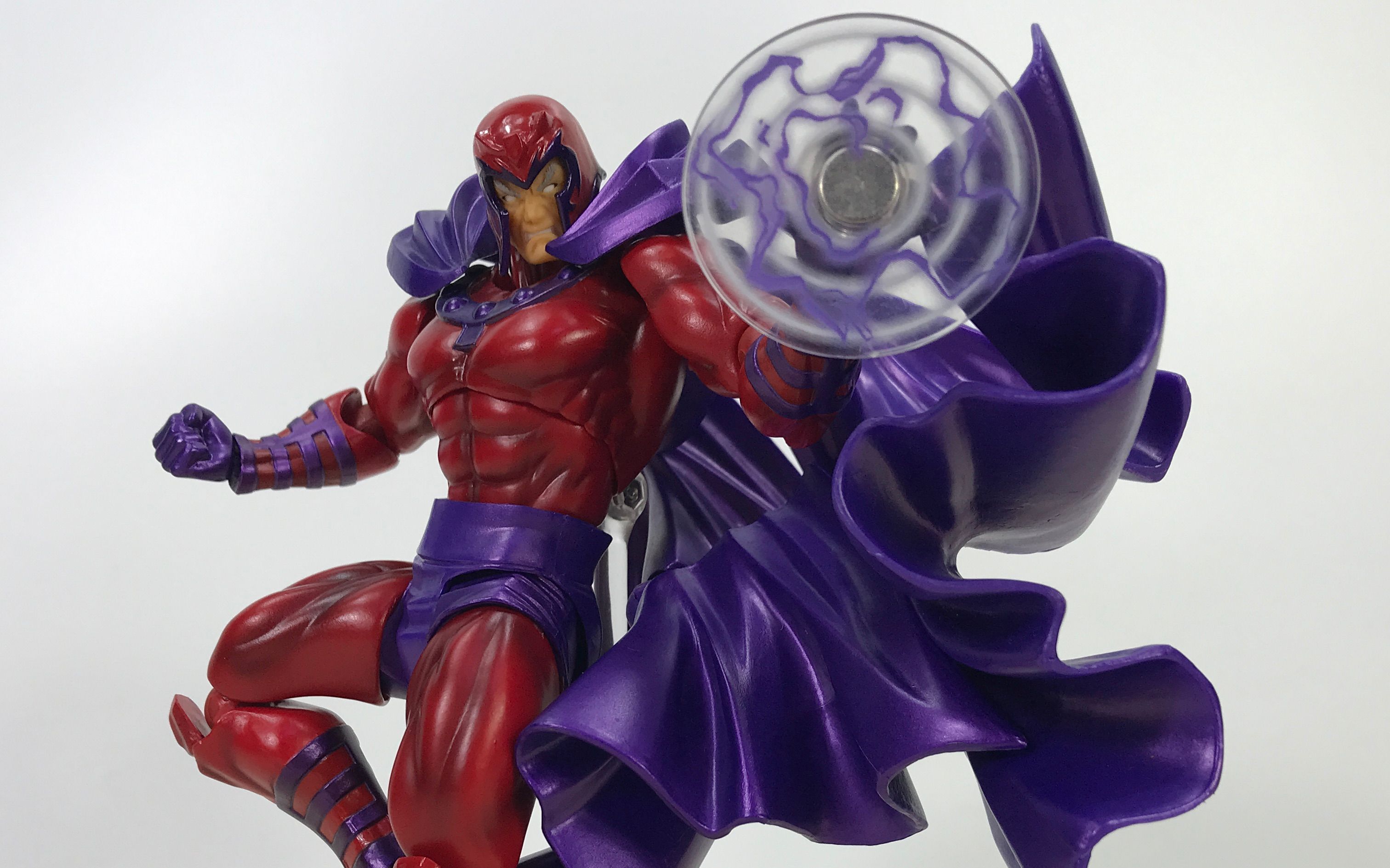 来福的模玩简评-第150集 海洋堂山口式-万磁王-漫威-xman