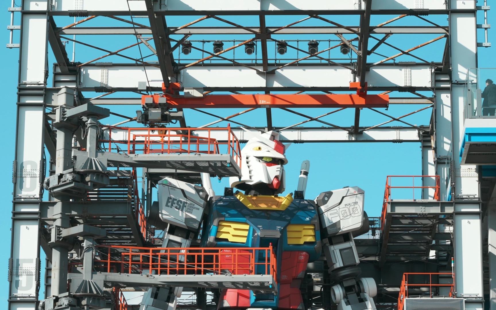 【摄影日记】4k60p 横滨高达工厂gundam factory yokohama rx-78f00