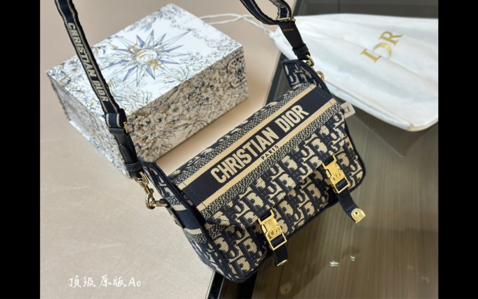 迪奥 camp小号邮差包