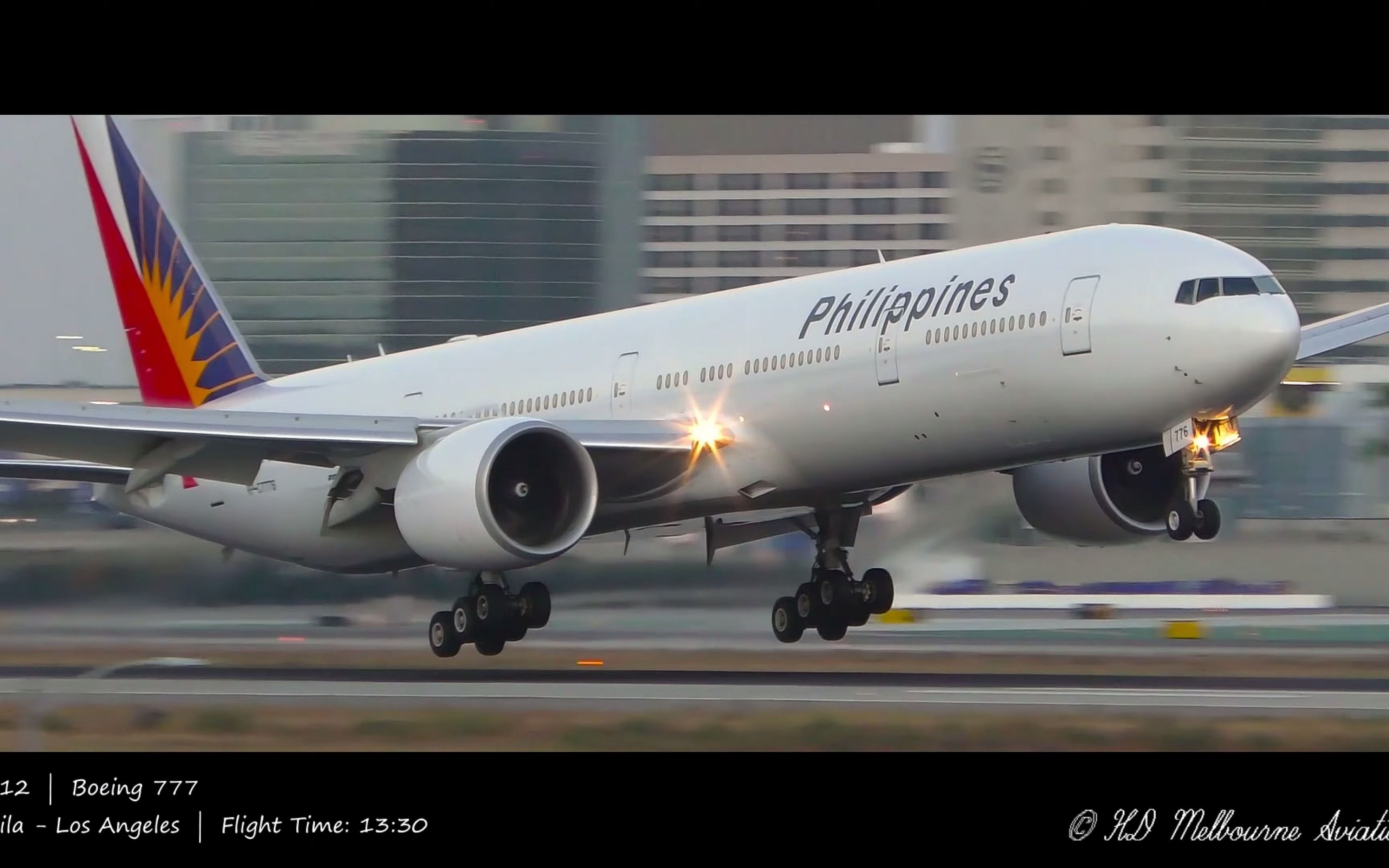 【特辑】洛杉矶国际机场50架次波音777降落