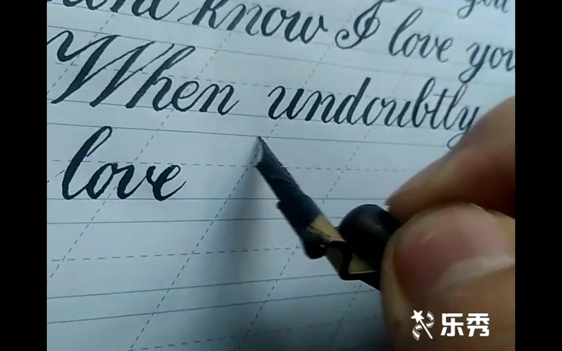 hgnq〕〈英文手写〉世界上最遥远的距离(的句子0x0