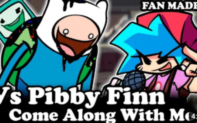 神曲警告！）FNF, Vs Pibby Finn, PIBBY COME ALONG WITH ME FANMADE