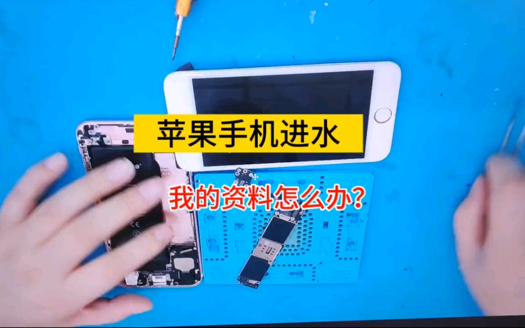 青岛苹果手机维修 手机进水不要着急,这种情况大部分是可以修好的.