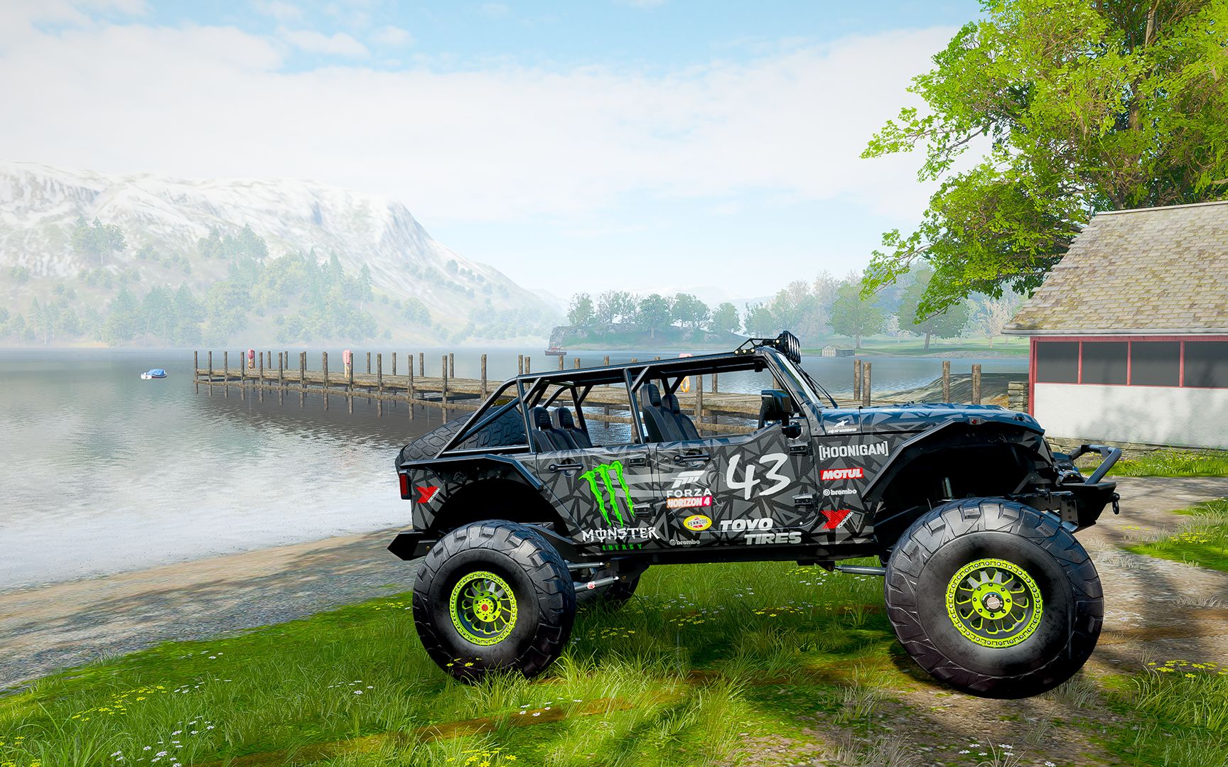 【极限竞速:地平线4】 失眠数 海滩景色越野赛 |jeep 2013 jeep